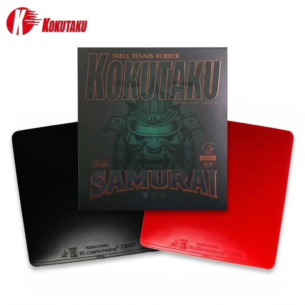 Kokutaku Sakura 868 Rubber Set - Table Tennis Racket ulasan dan harga