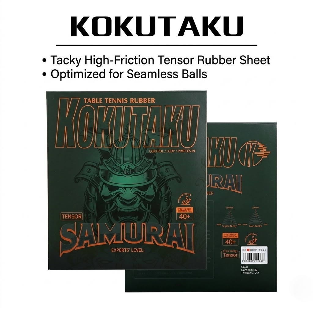Kokutaku Sakura 868 Rubber Set - Table Tennis Racket ulasan dan harga
